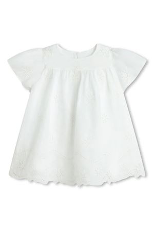 abito in cotone bianco CHLOÉ KIDS | C20152117